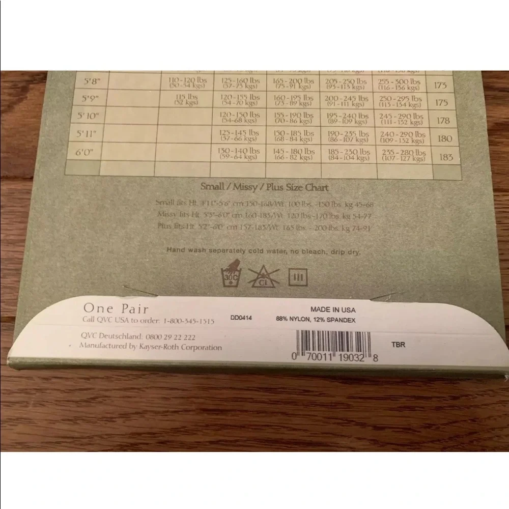 QVC Legacy Control Top Opaque Tights Cobblestone